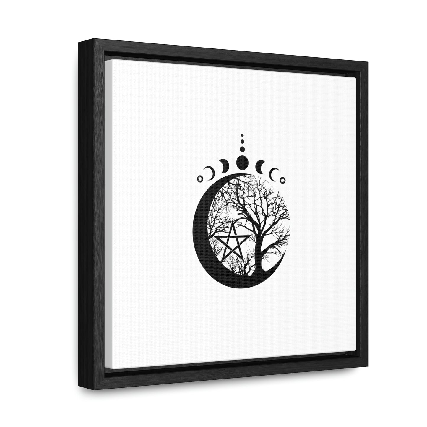 Gallery Canvas Wraps, Square Frame Wicca Design