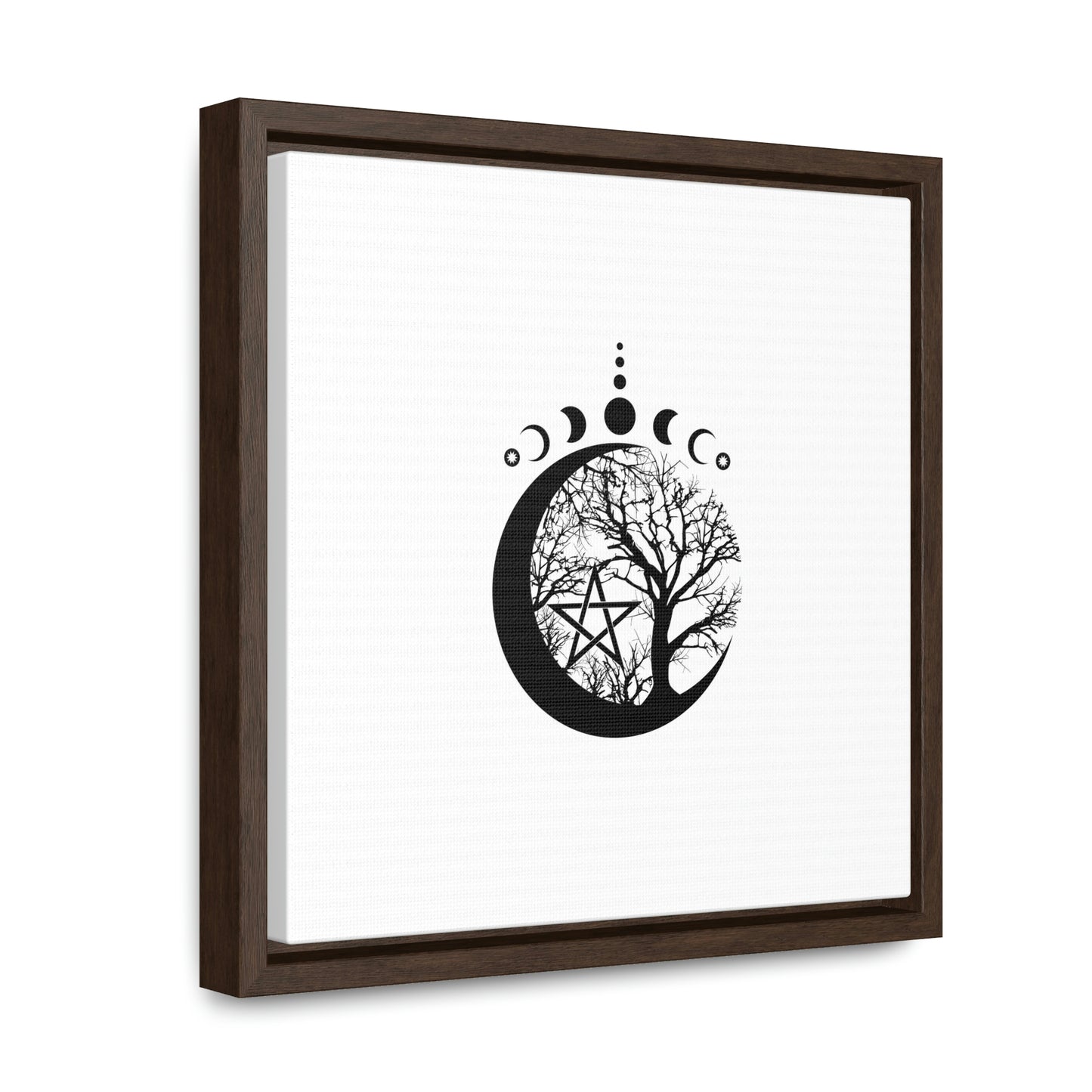 Gallery Canvas Wraps, Square Frame Wicca Design