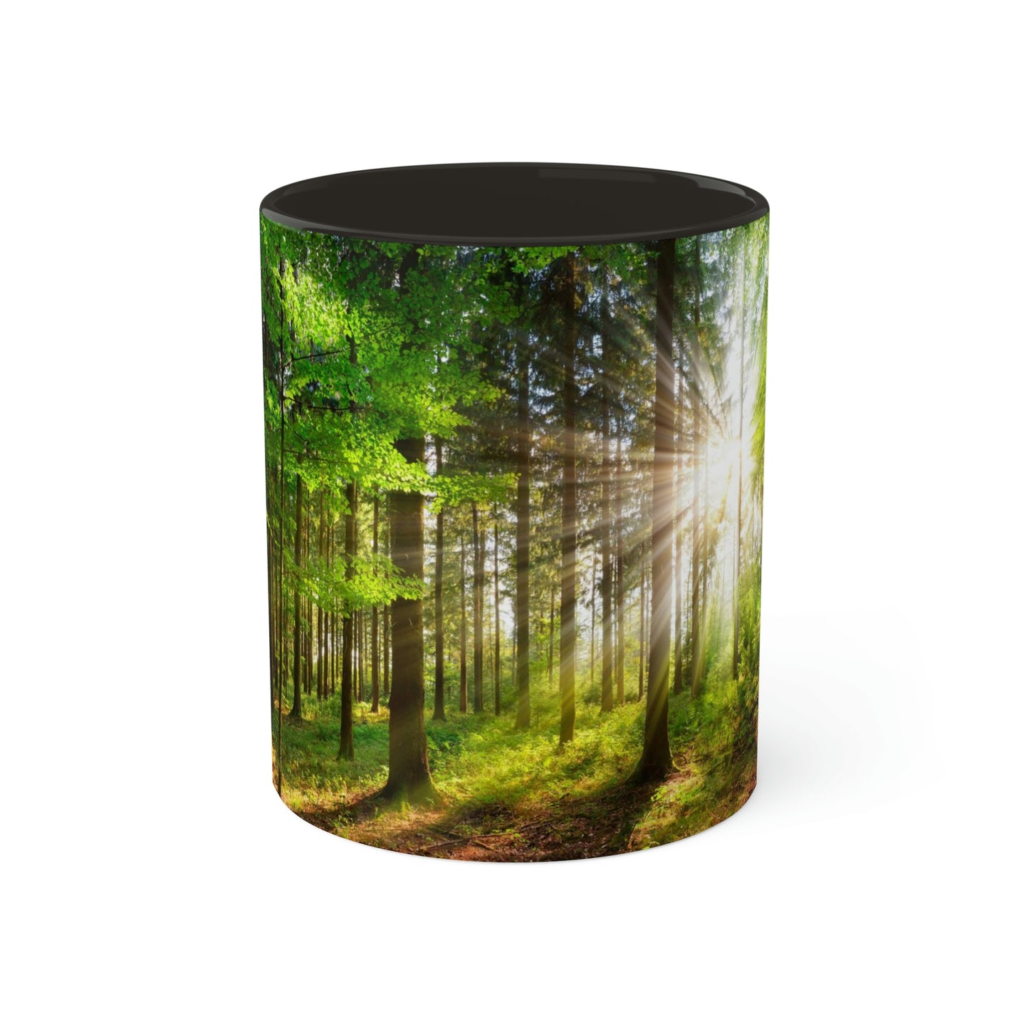 Beautiful Forest Colorful Mug, 11 oz