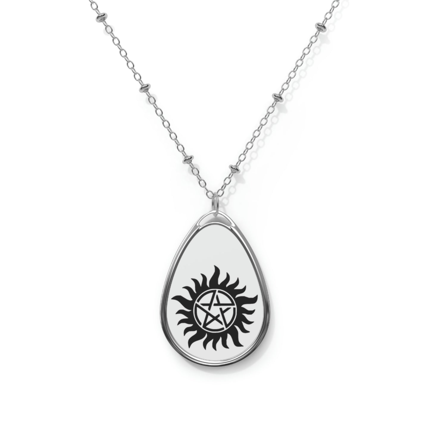 Anti-Possession Oval Necklace - Supernatural Fans