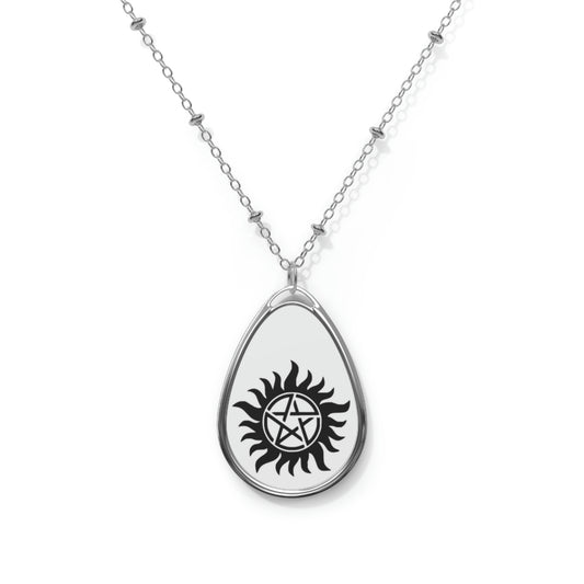 Anti-Possession Oval Necklace - Supernatural Fans
