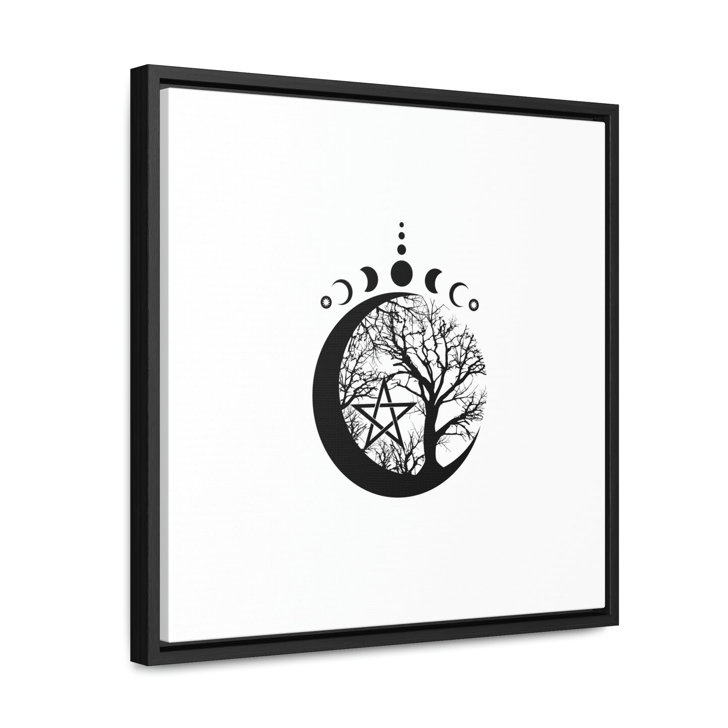 Gallery Canvas Wraps, Square Frame Wicca Design