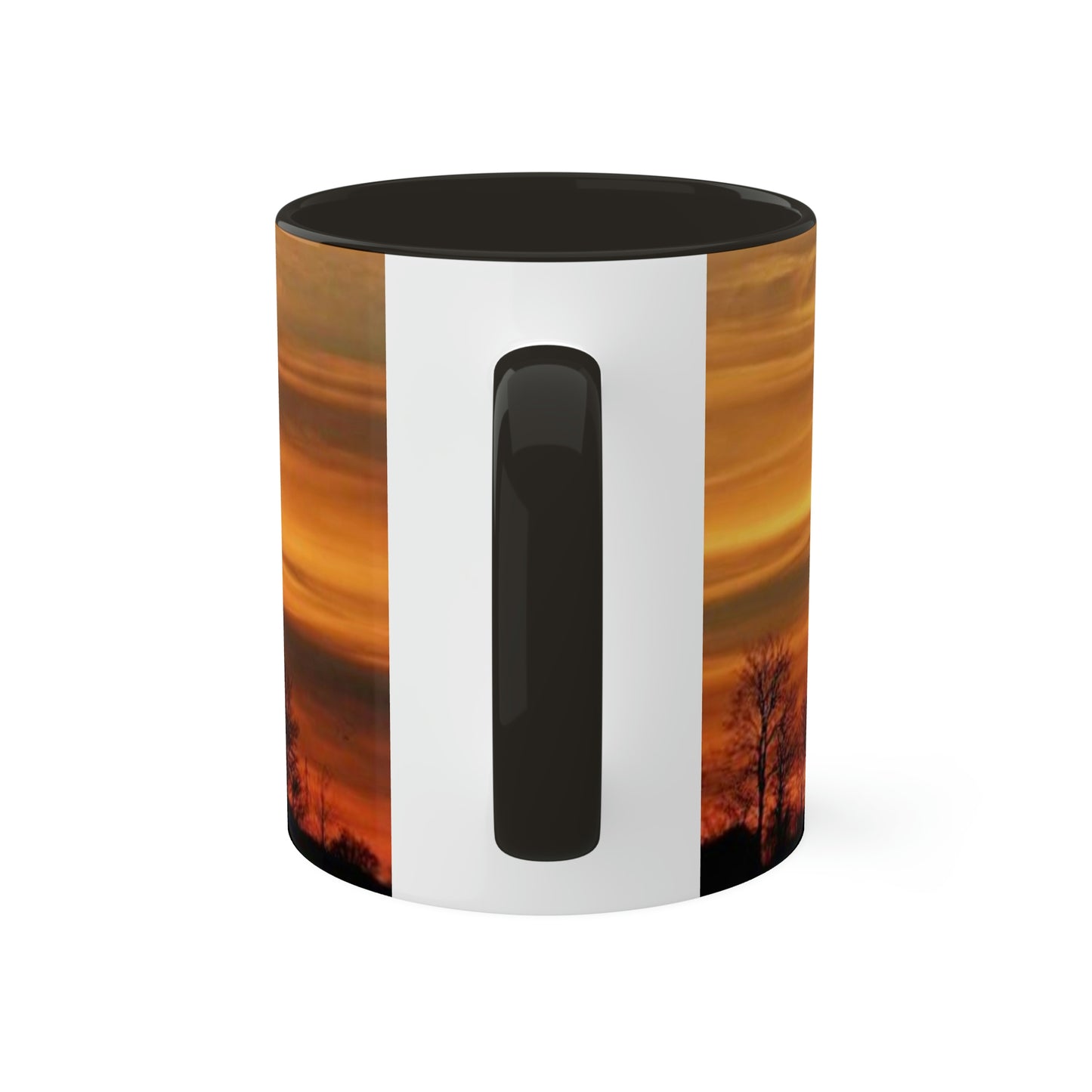 Beautiful Sunset Scene Colorful Mug, 11 oz