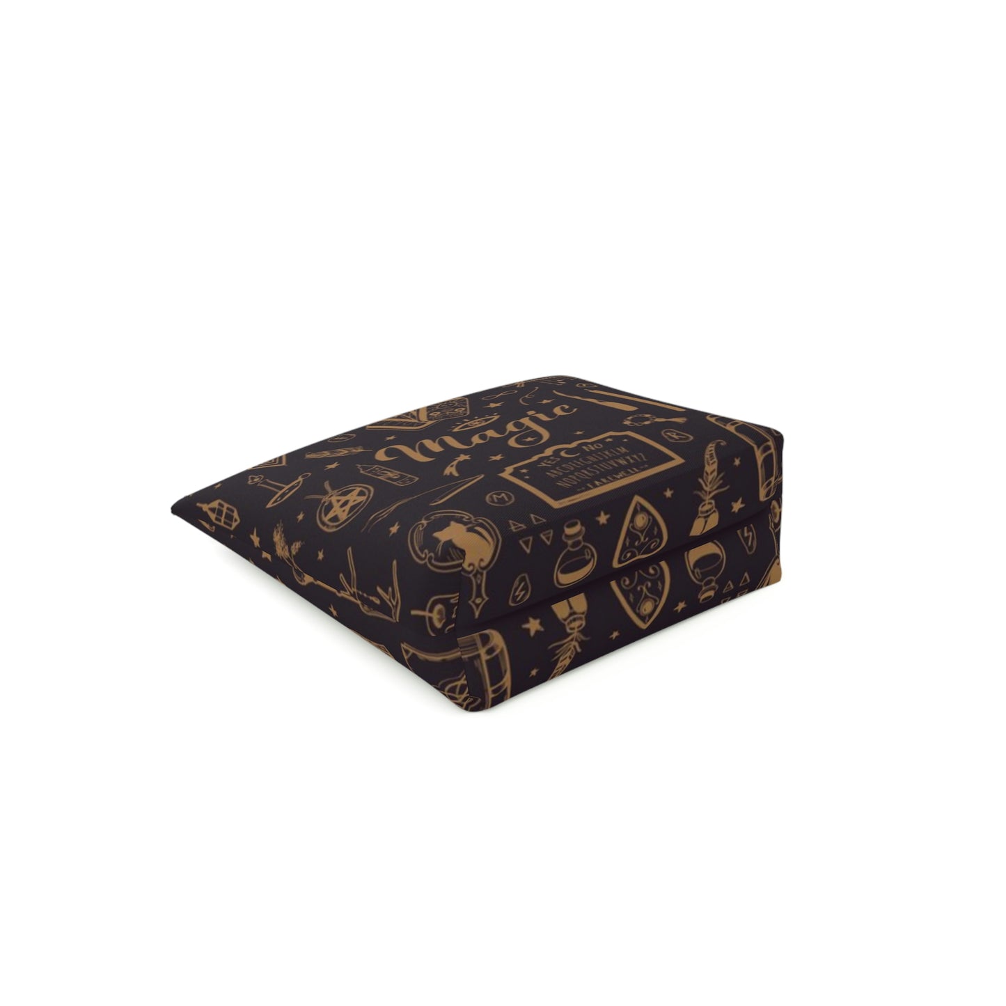 Witchy Gift Magic Design Cotton Cosmetic Bag