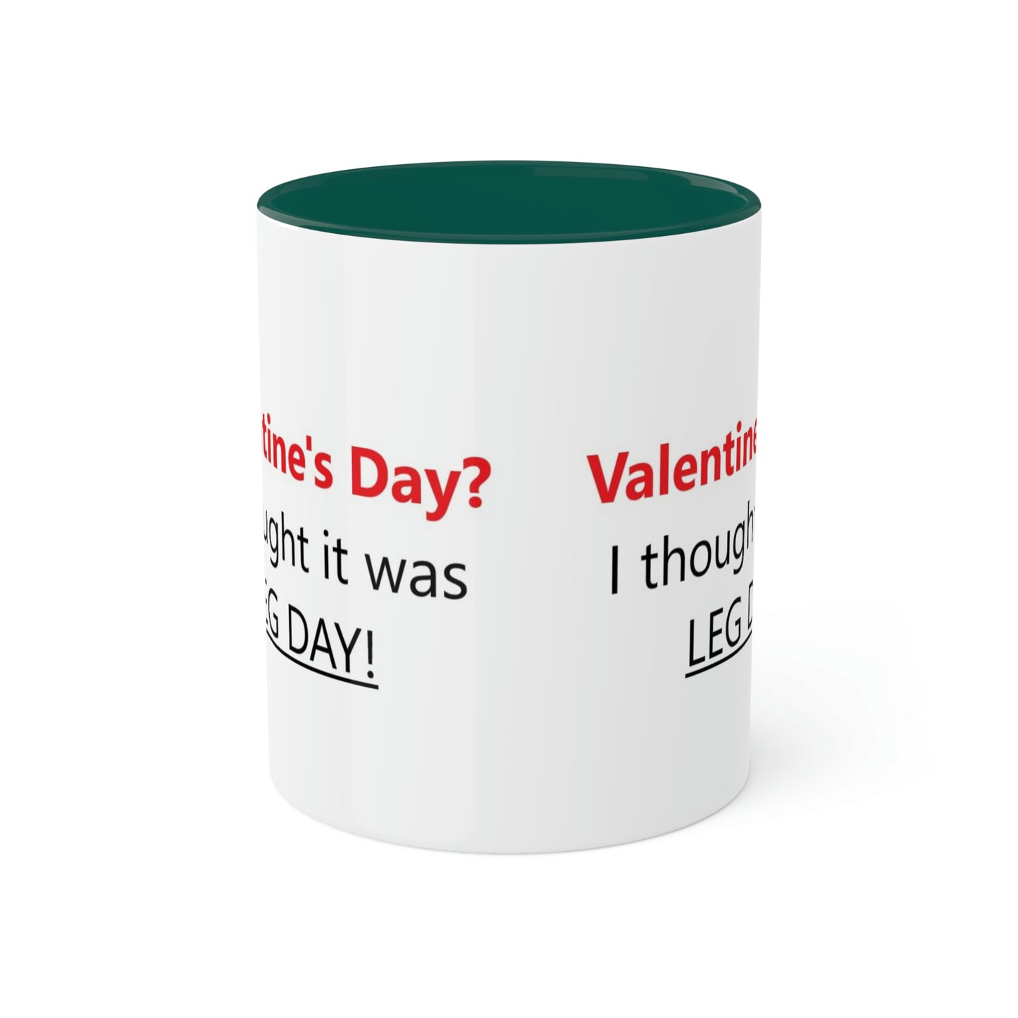 Funny Gym Person's Valentine's Gift Colorful Mugs, 11oz