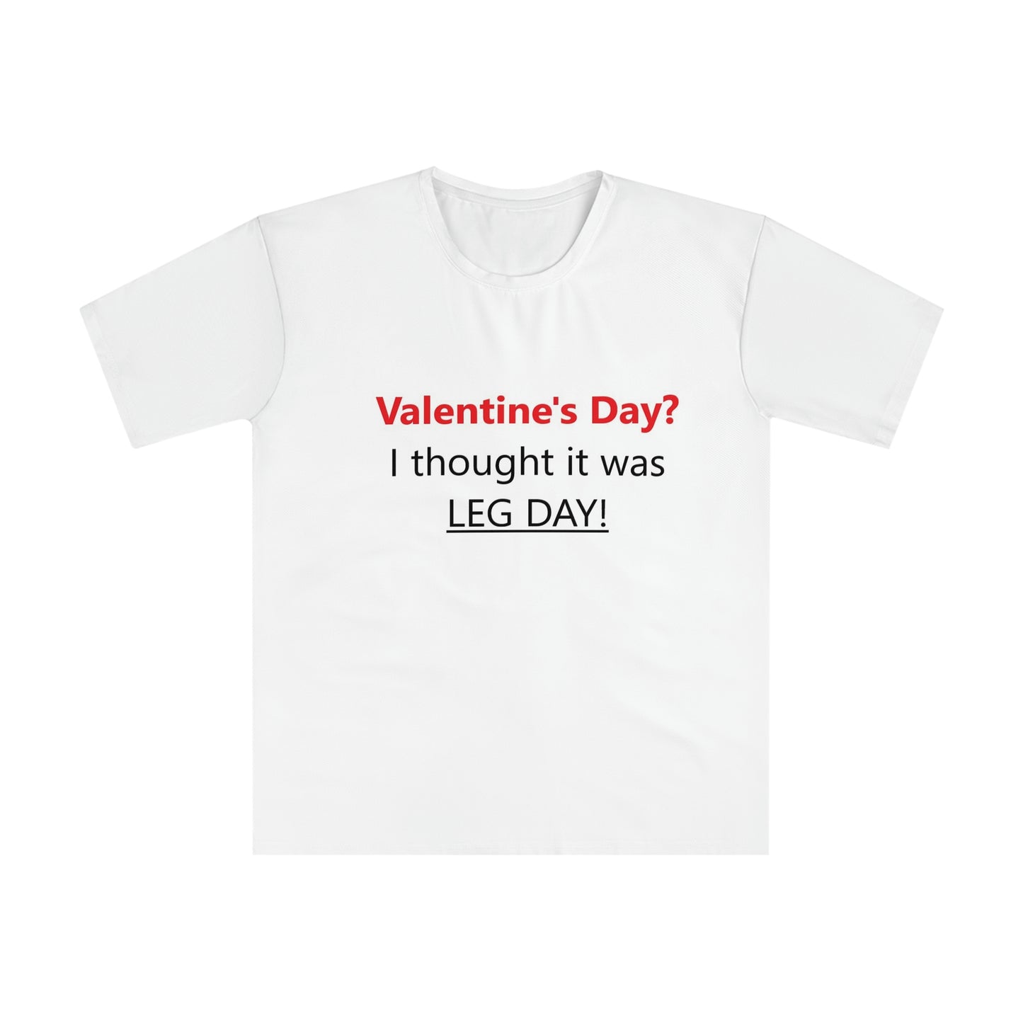 Funny Gym Valentine's Day Men's Loose T-shirt - USA Printed