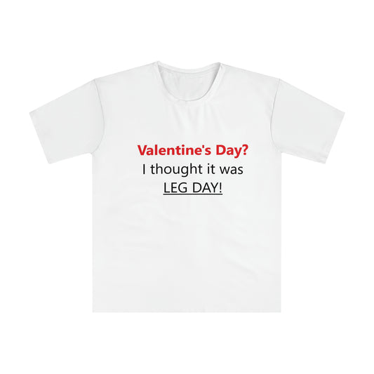 Funny Gym Valentine's Day Men's Loose T-shirt - USA Printed