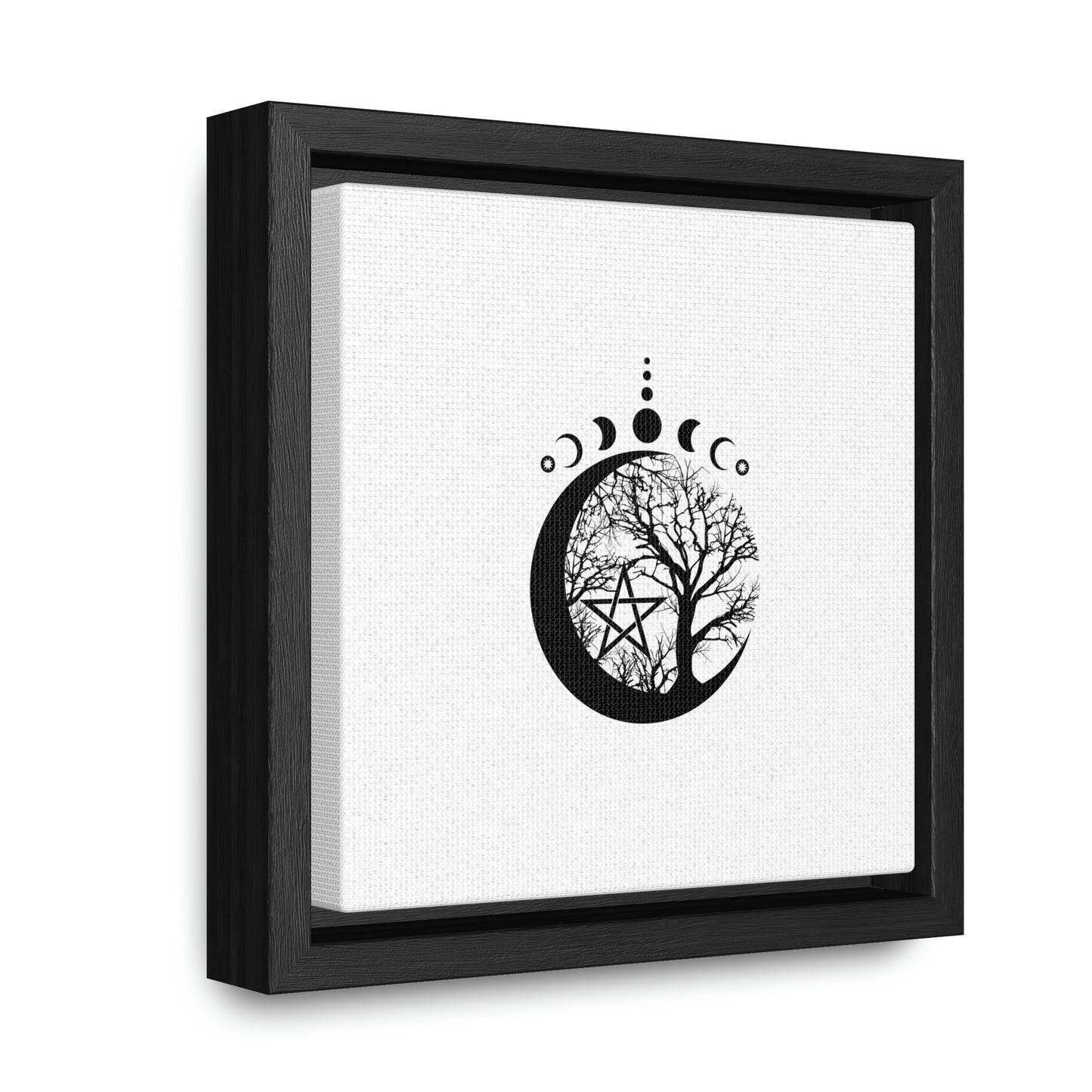 Gallery Canvas Wraps, Square Frame Wicca Design