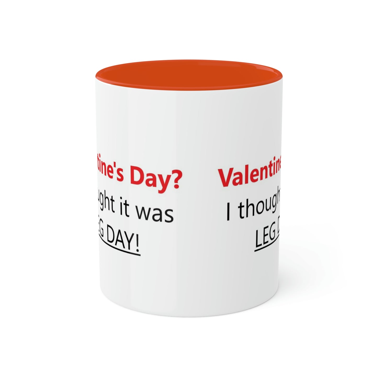 Funny Gym Person's Valentine's Gift Colorful Mugs, 11oz