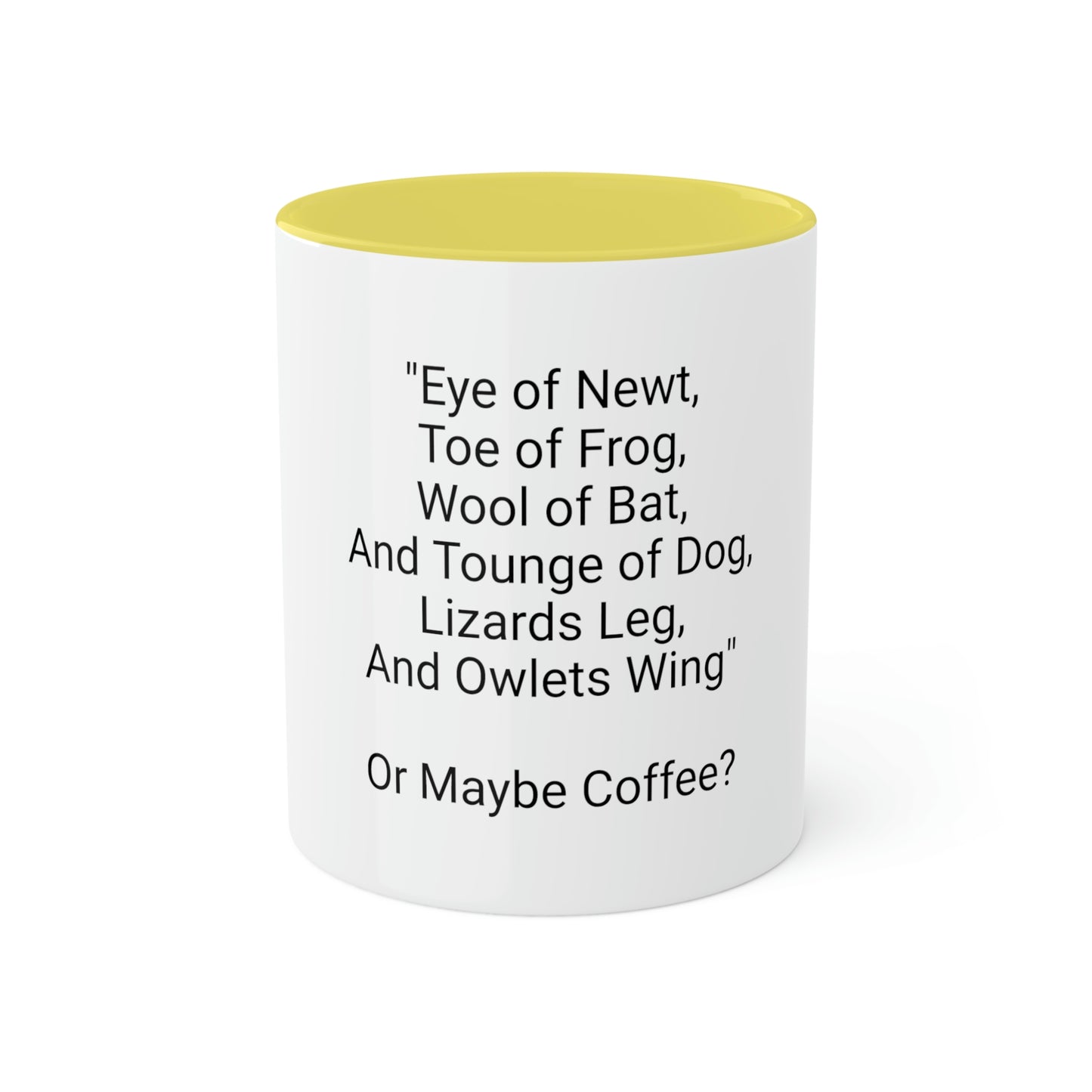 William Shakespeare Funny Mug  11 oz