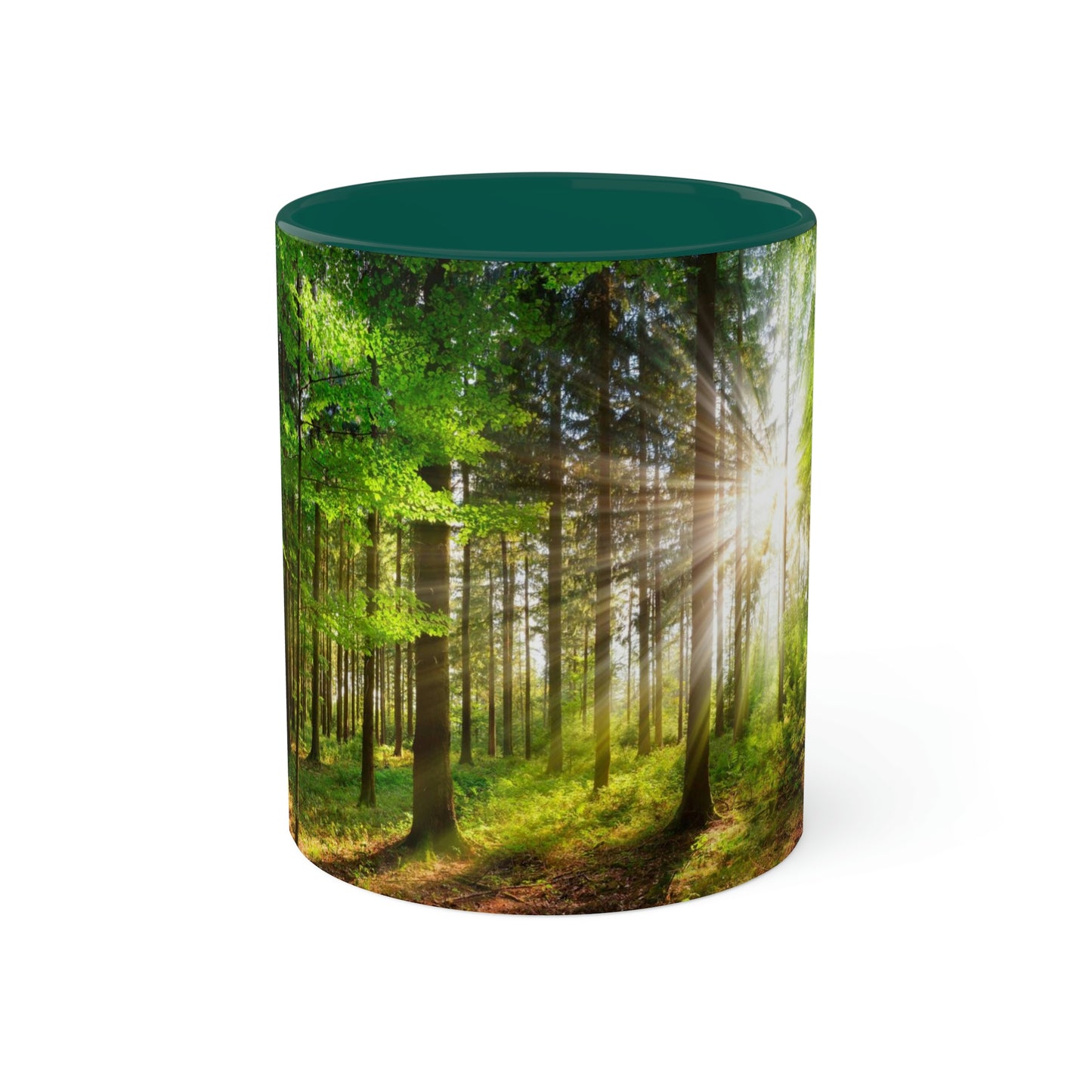 Beautiful Forest Colorful Mug, 11 oz