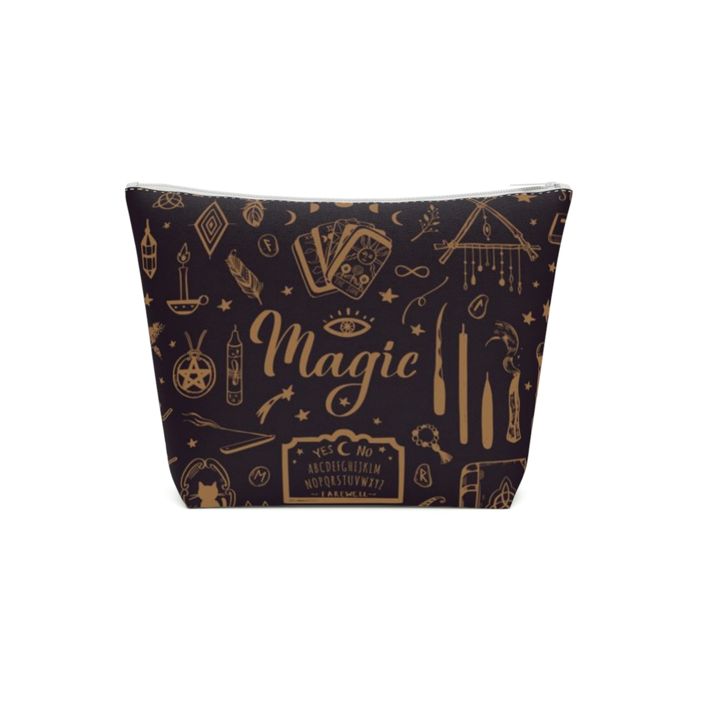 Witchy Gift Magic Design Cotton Cosmetic Bag