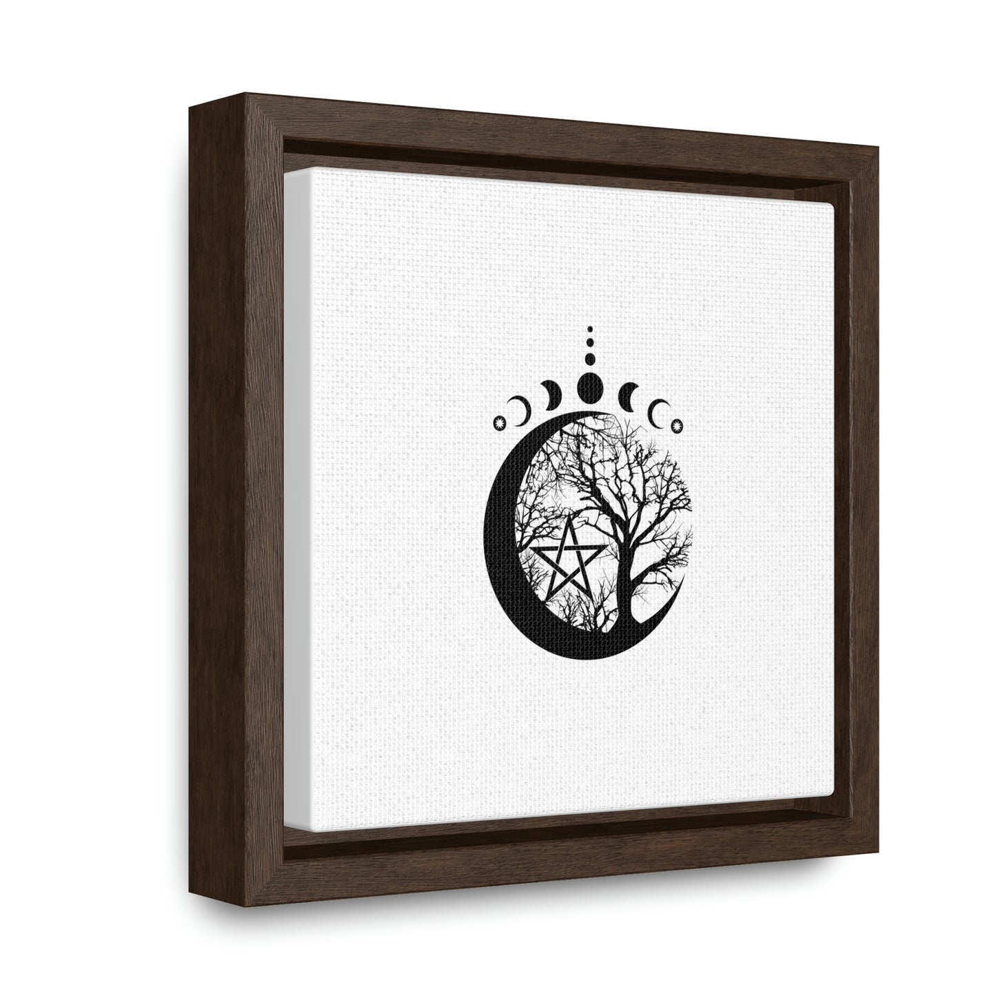 Gallery Canvas Wraps, Square Frame Wicca Design