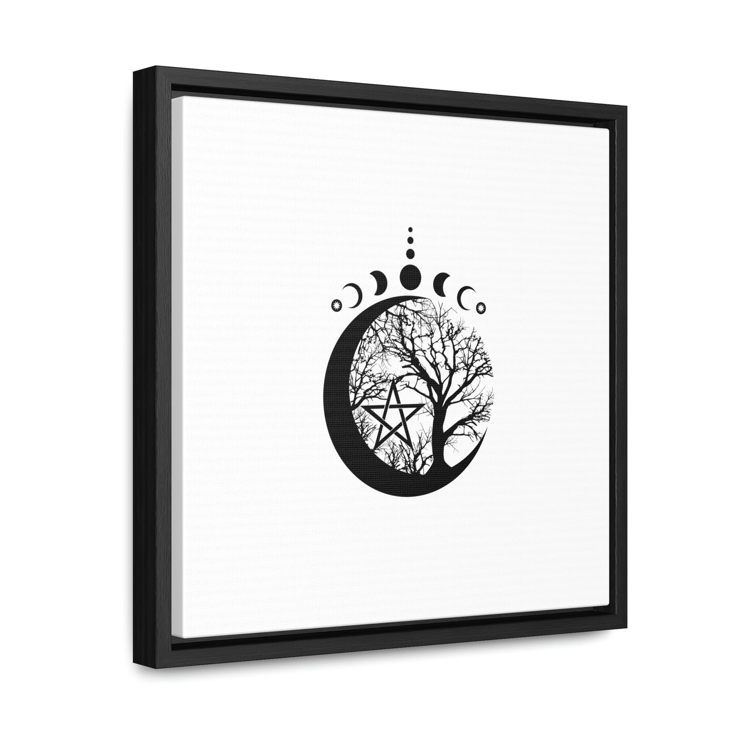 Gallery Canvas Wraps, Square Frame Wicca Design