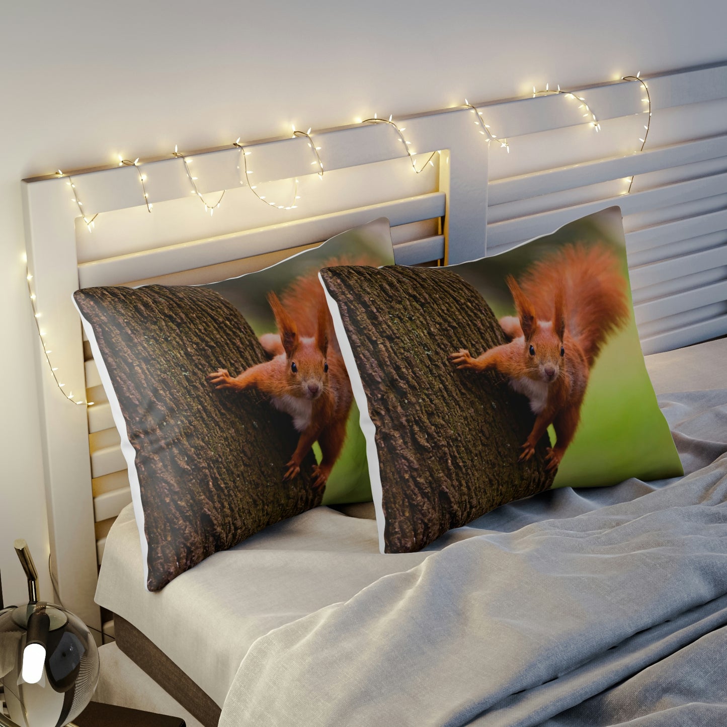 Beautiful Red Squirrel Pillow Sham