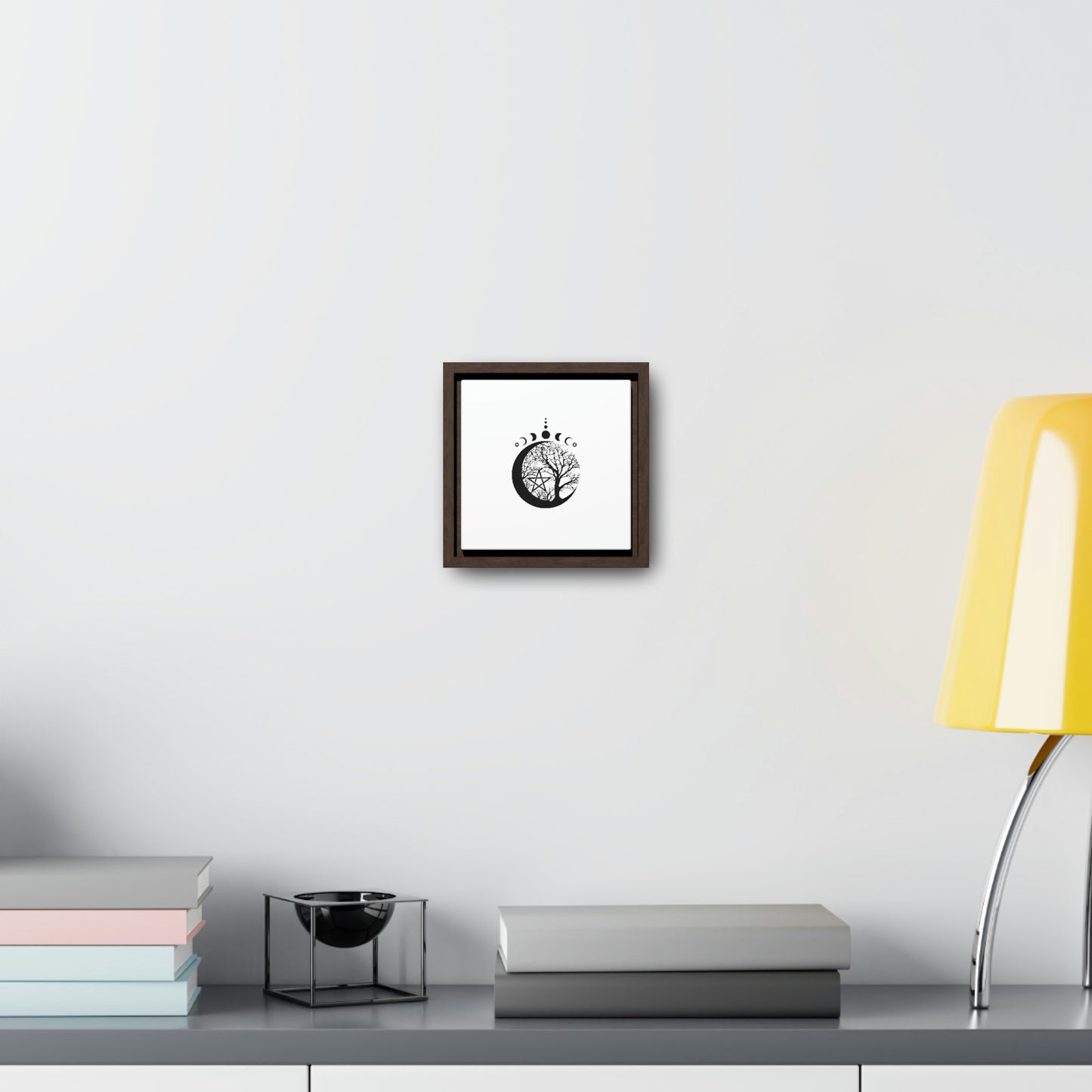 Gallery Canvas Wraps, Square Frame Wicca Design