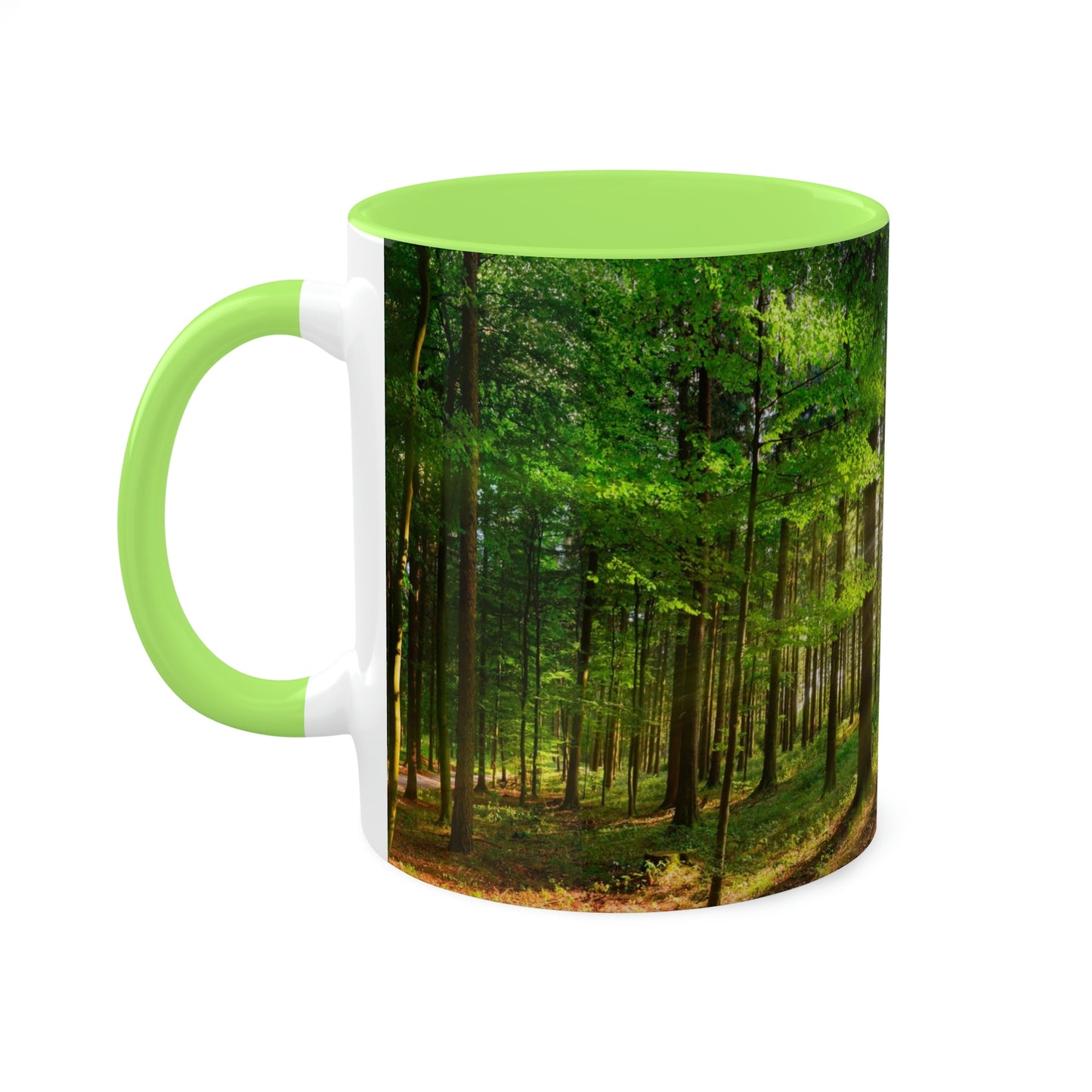 Beautiful Forest Colorful Mug, 11 oz