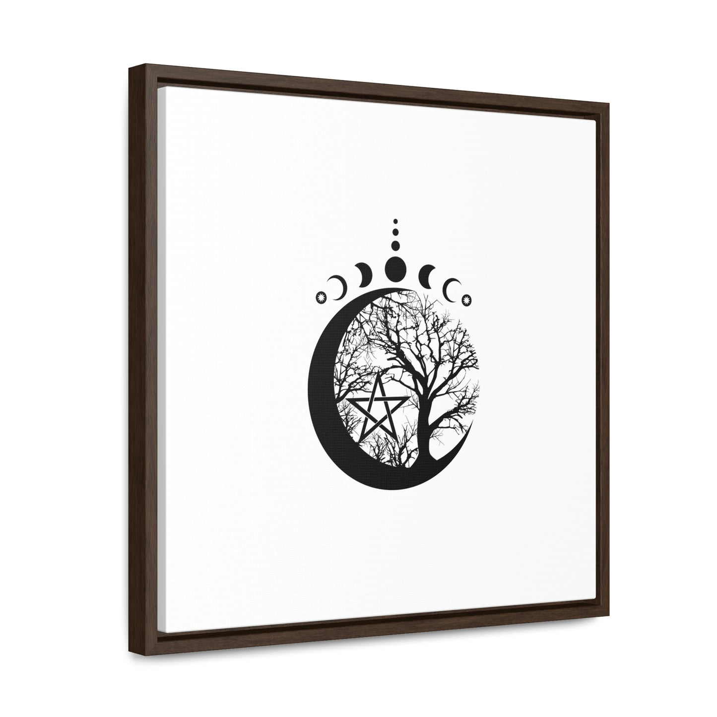 Gallery Canvas Wraps, Square Frame Wicca Design