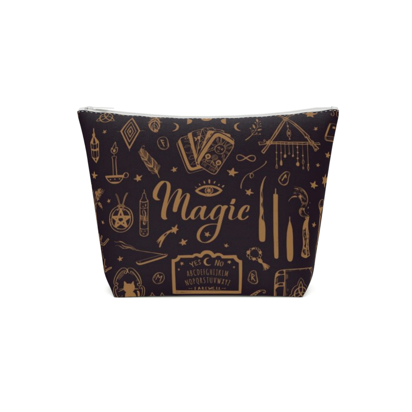 Witchy Gift Magic Design Cotton Cosmetic Bag