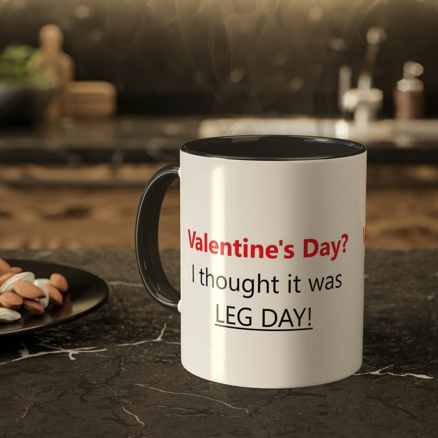 Funny Gym Person's Valentine's Gift Colorful Mugs, 11oz