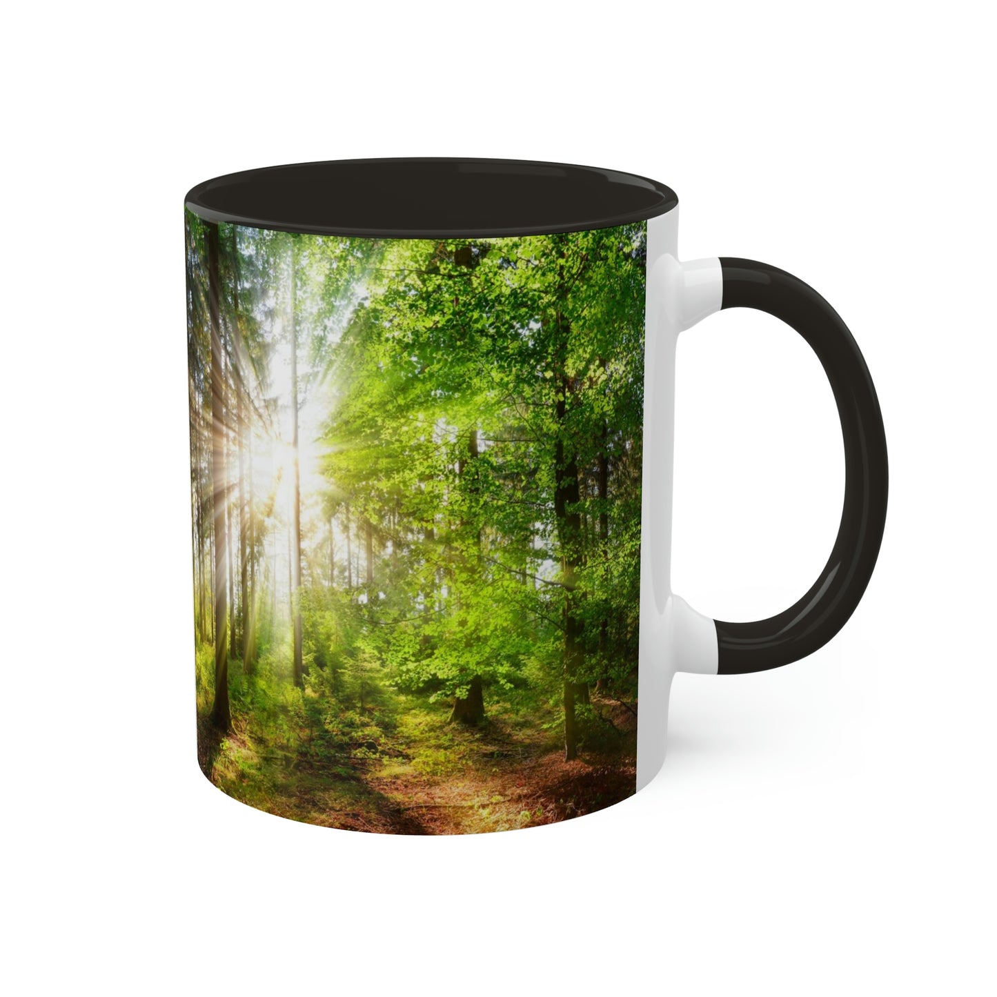 Beautiful Forest Colorful Mug, 11 oz