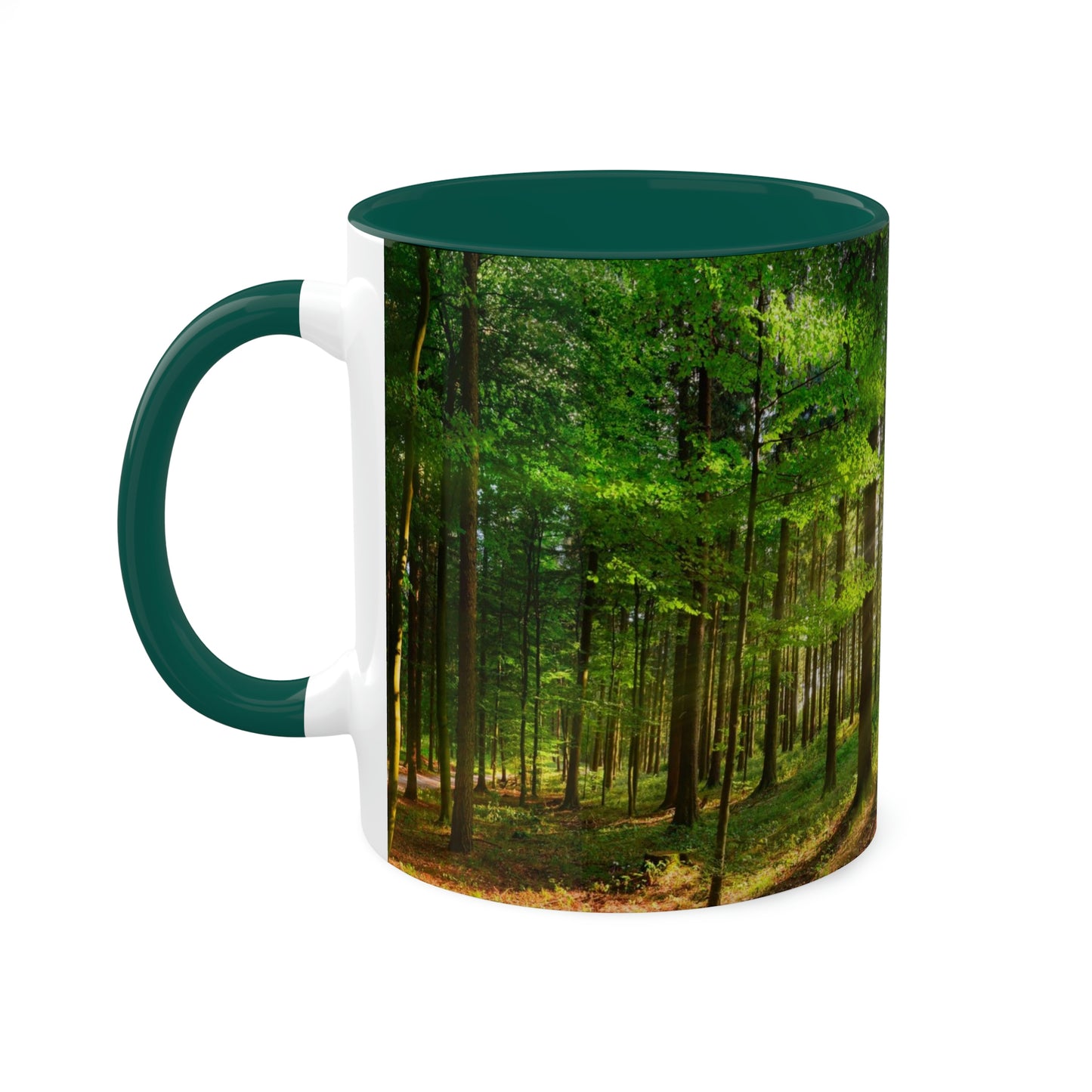 Beautiful Forest Colorful Mug, 11 oz