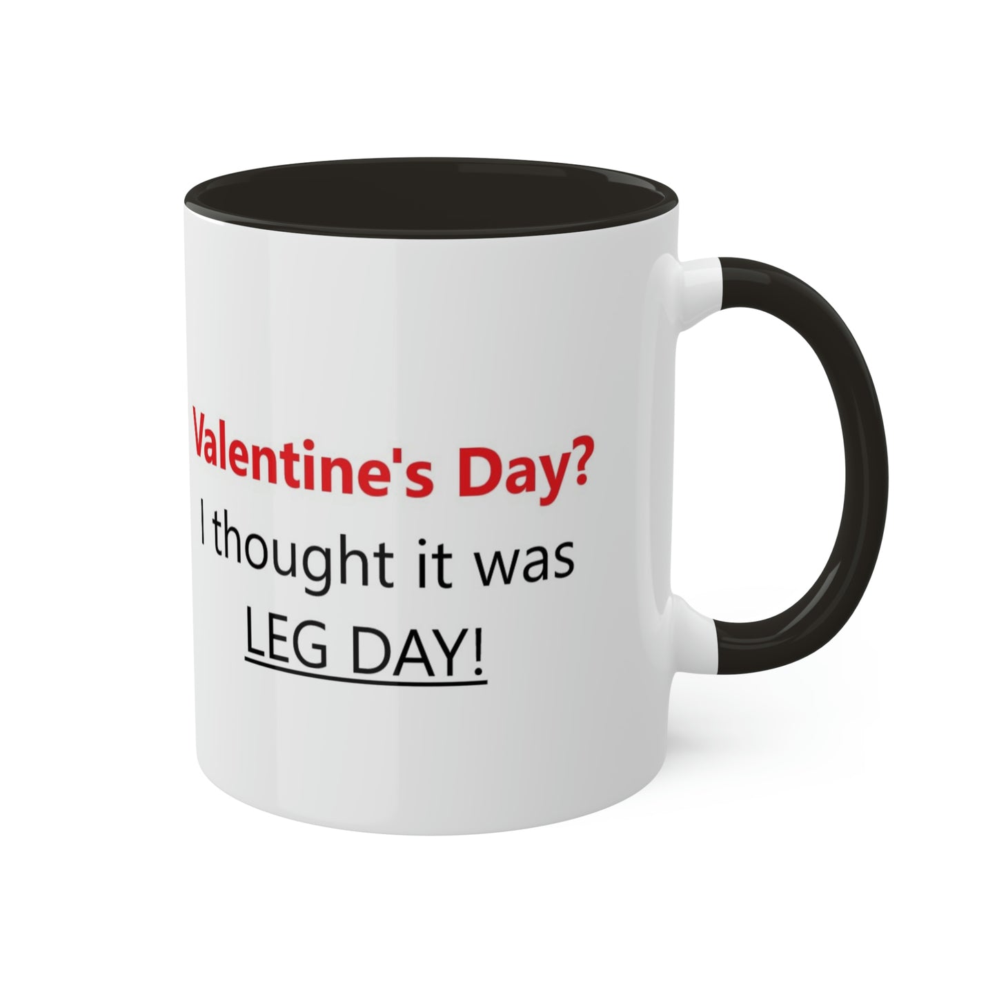 Funny Gym Person's Valentine's Gift Colorful Mugs, 11oz