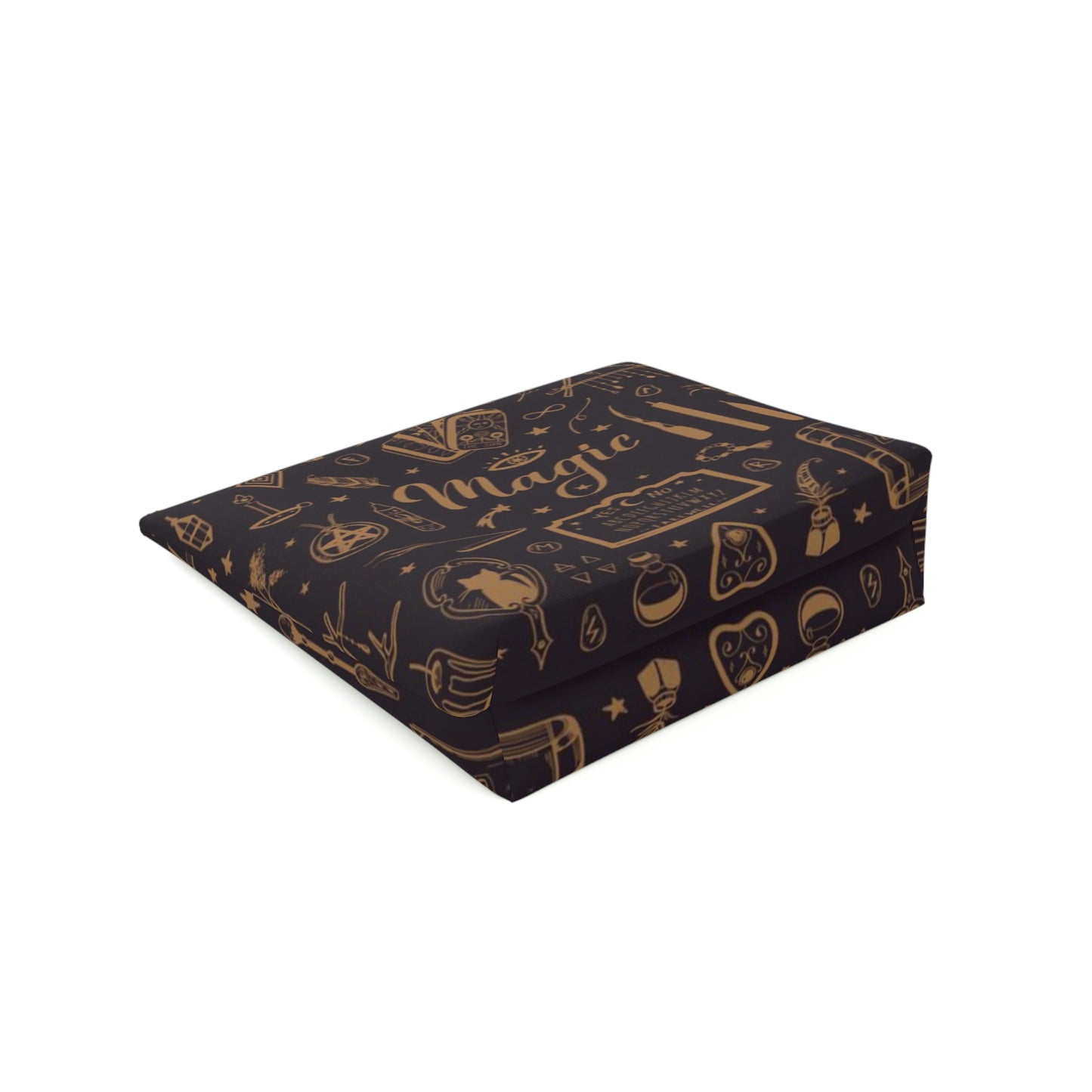 Witchy Gift Magic Design Cotton Cosmetic Bag