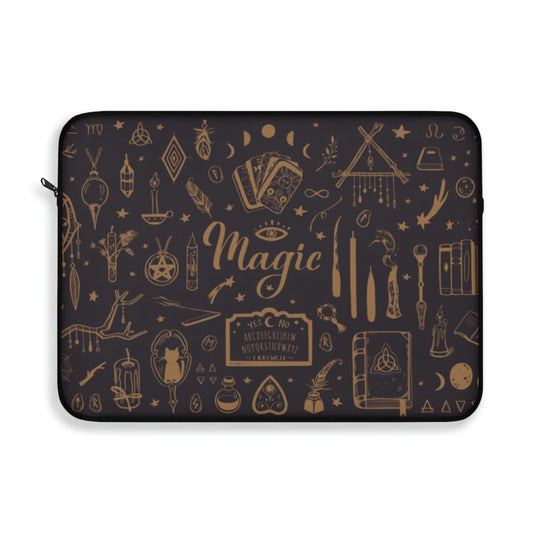 The Perfect Witchy Gift Protective Laptop Sleeve with Magical Images