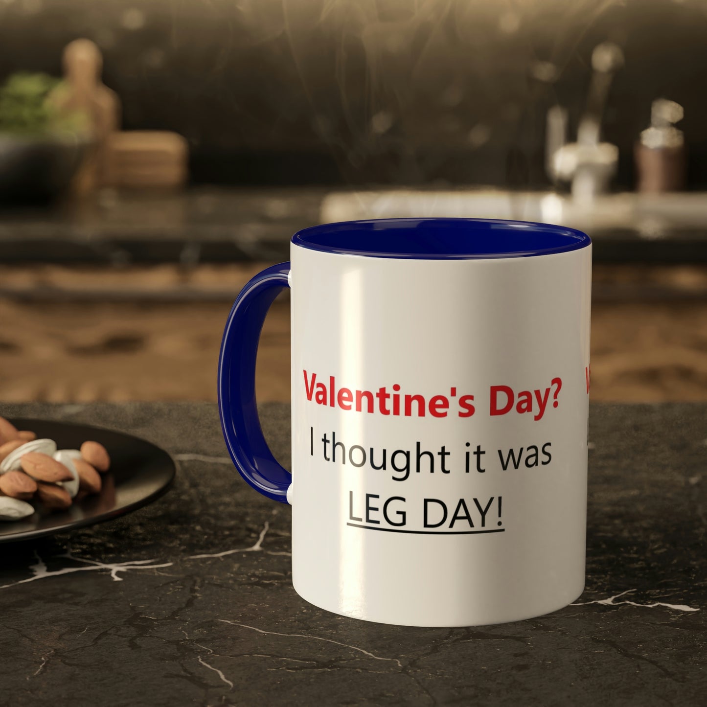 Funny Gym Person's Valentine's Gift Colorful Mugs, 11oz