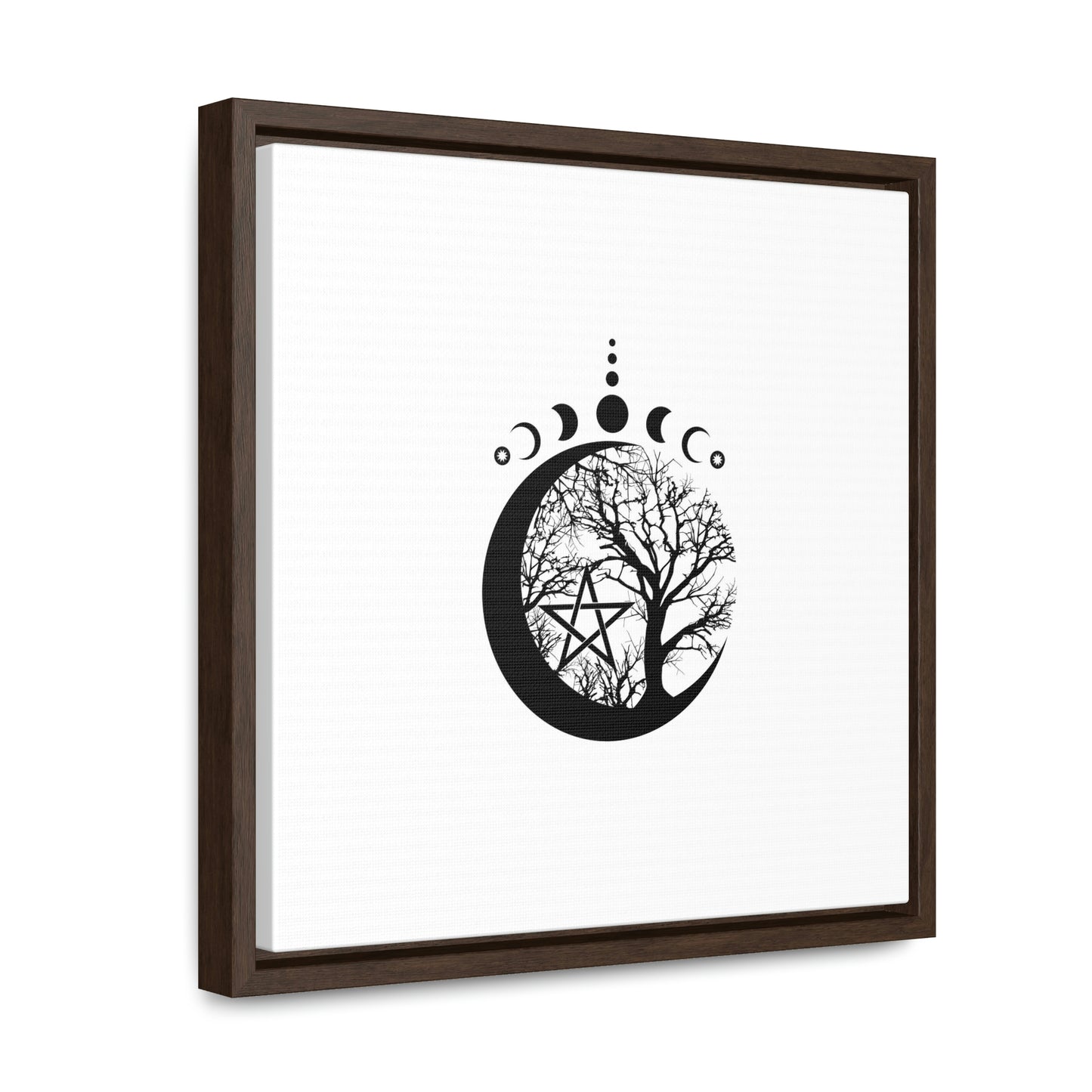 Gallery Canvas Wraps, Square Frame Wicca Design