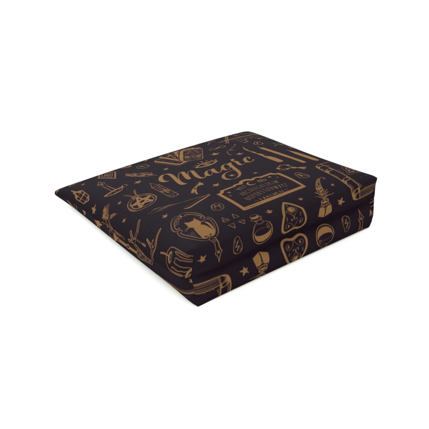 Witchy Gift Magic Design Cotton Cosmetic Bag