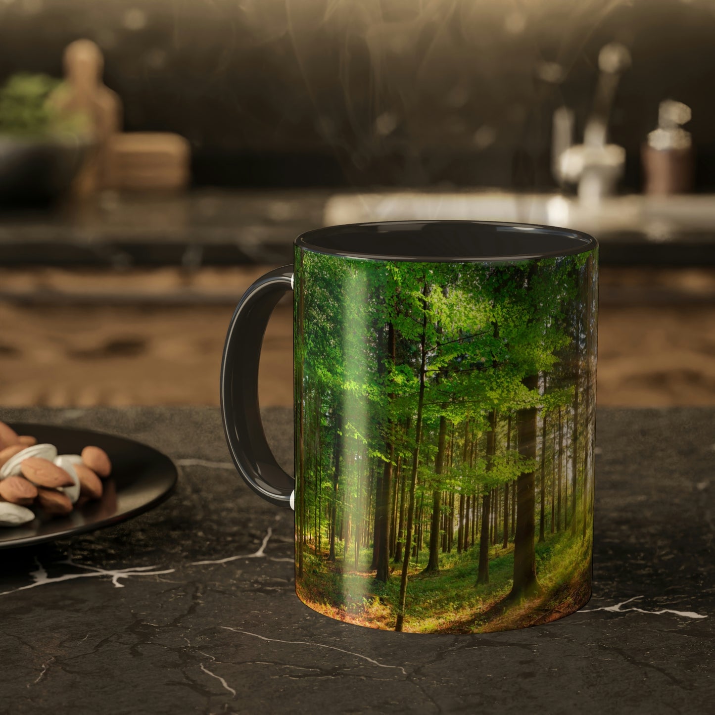 Beautiful Forest Colorful Mug, 11 oz
