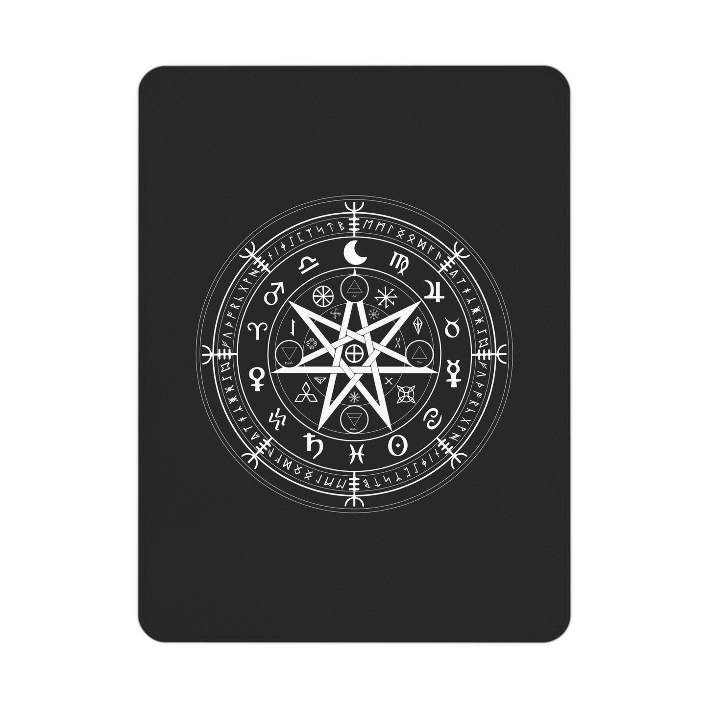 Toddler Blanket Wicca Protection Symbol