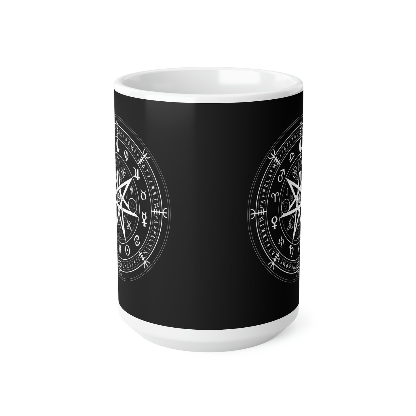 Witch Protection Symbol Ceramic Coffee Cups, 11oz, 15oz - UK