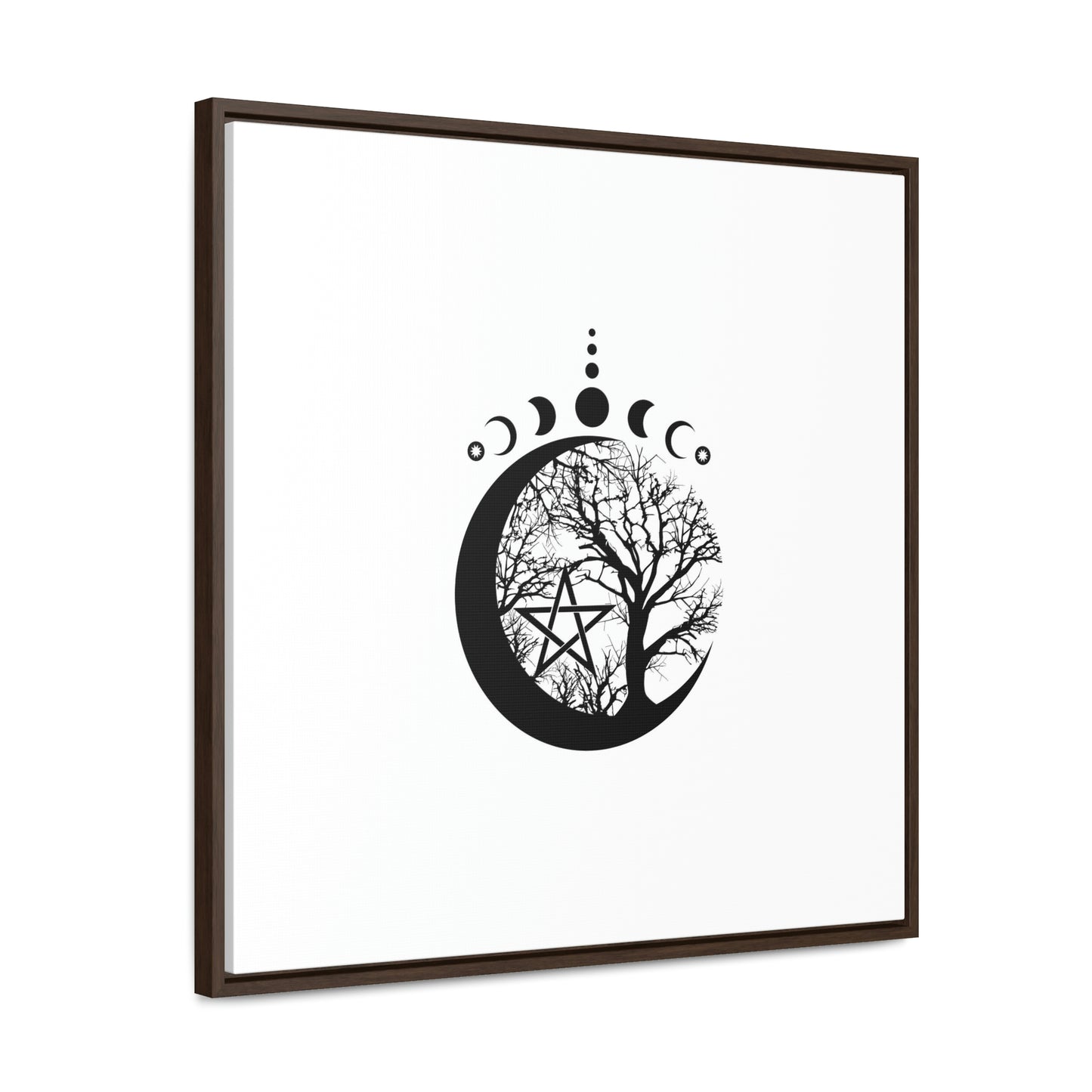 Gallery Canvas Wraps, Square Frame Wicca Design