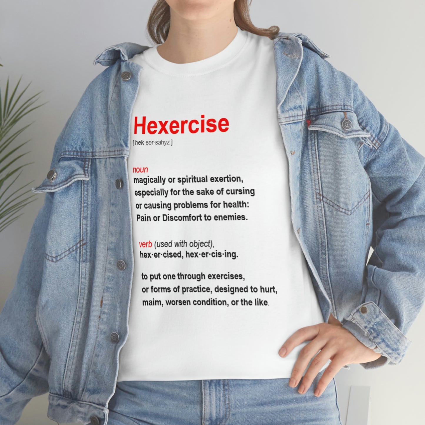 Funny Dictionary Witch Unisex Heavy Cotton Tee US SHIP OPTION