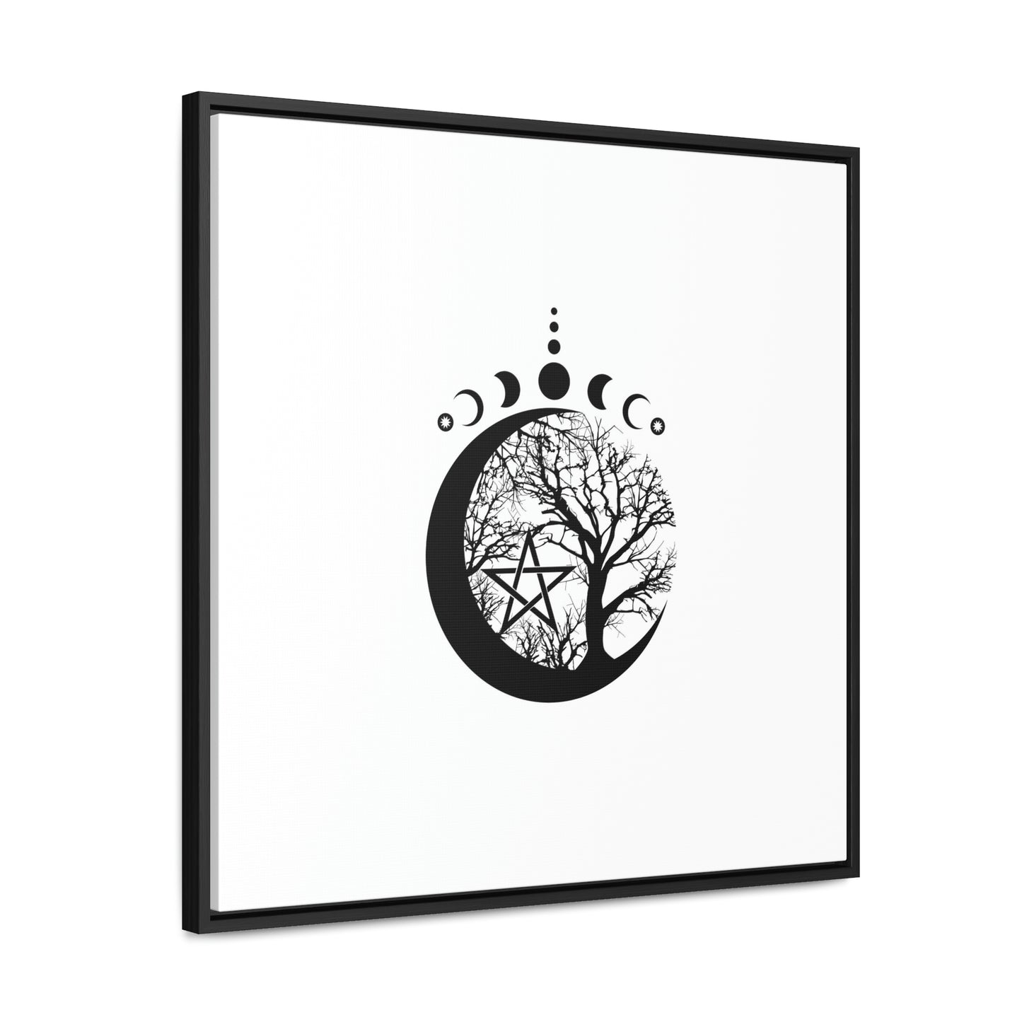 Gallery Canvas Wraps, Square Frame Wicca Design