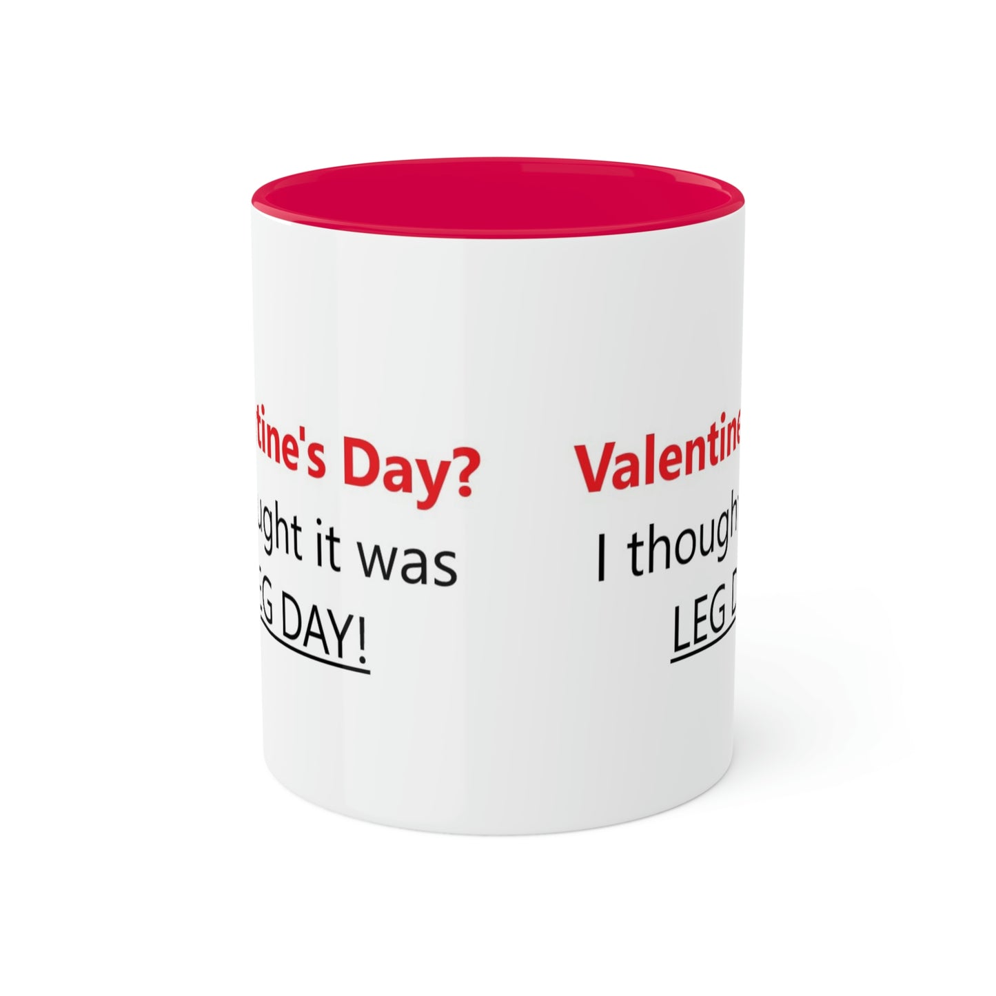Funny Gym Person's Valentine's Gift Colorful Mugs, 11oz