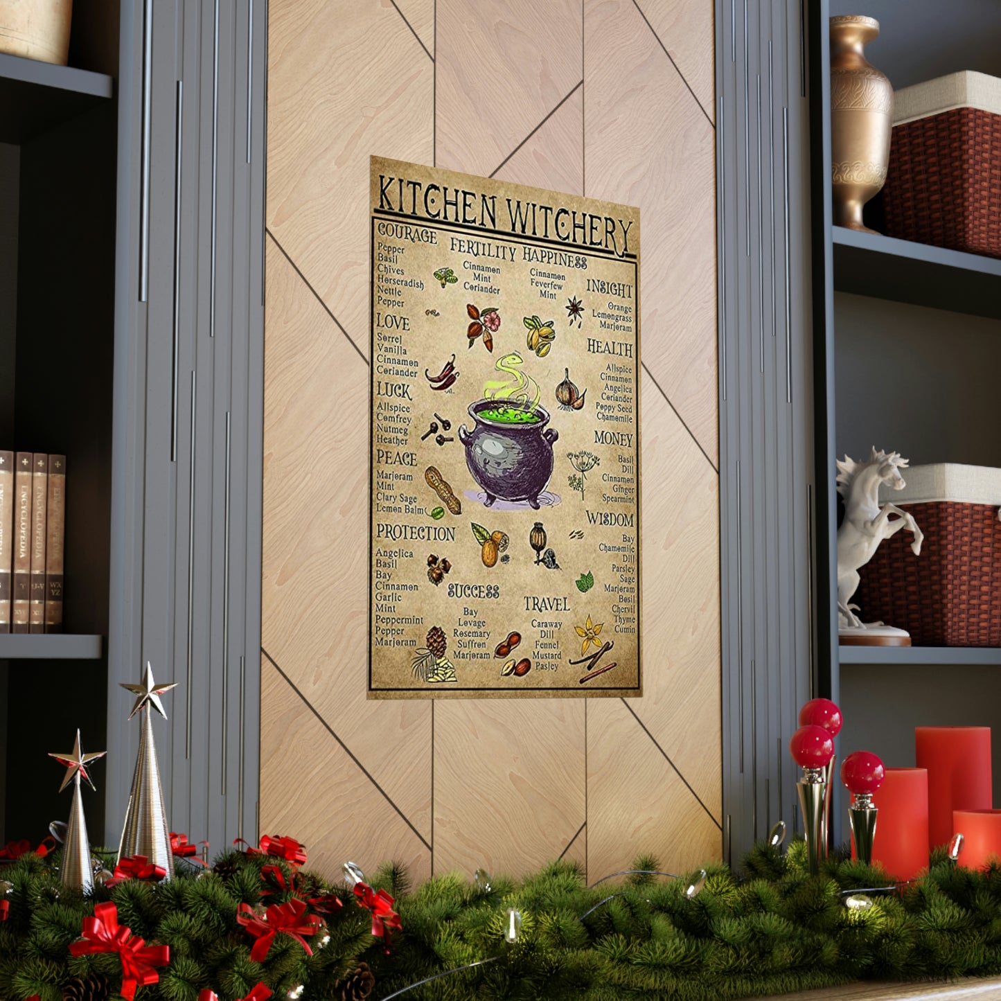 Kitchen Witchery Premium Matte Vertical Poster