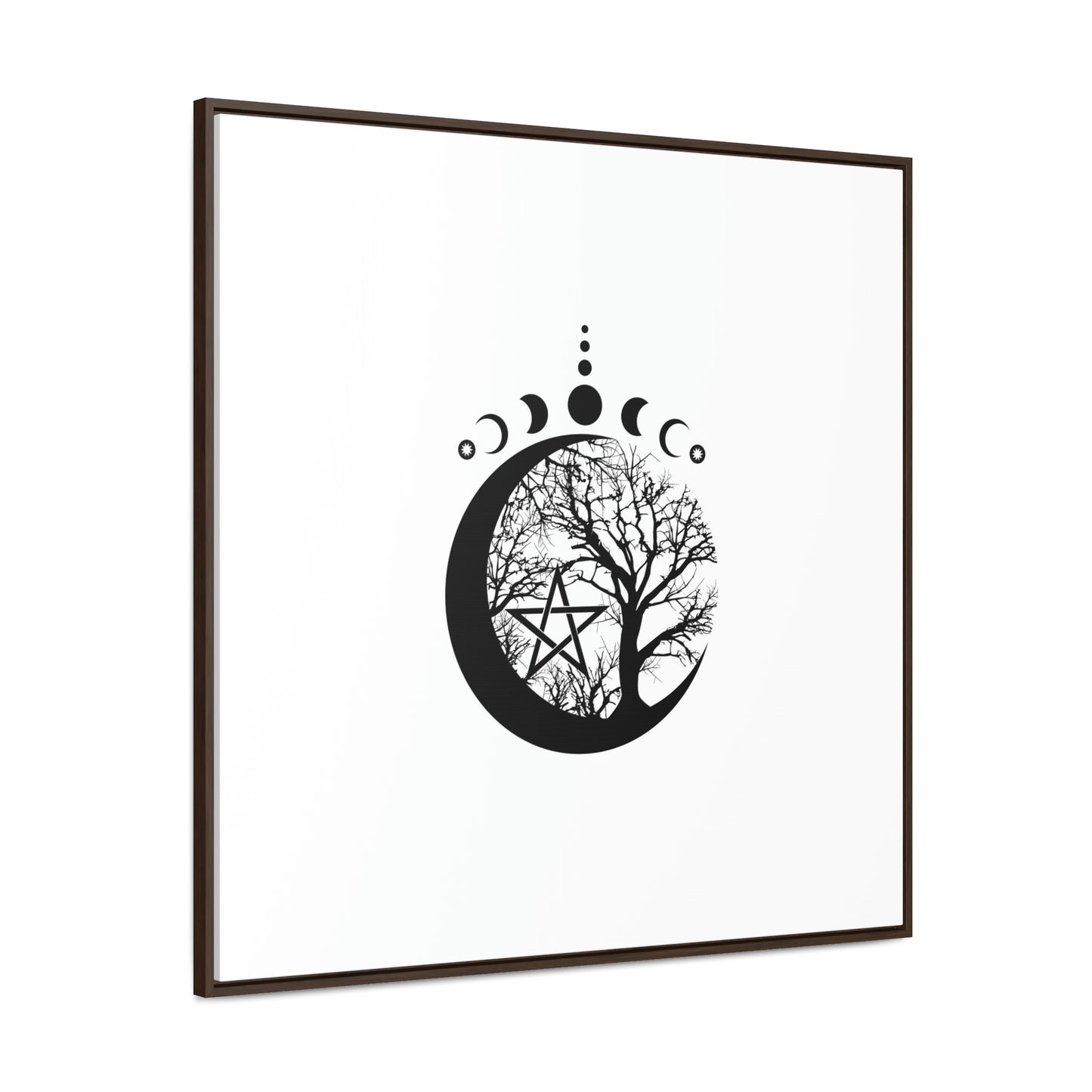 Gallery Canvas Wraps, Square Frame Wicca Design