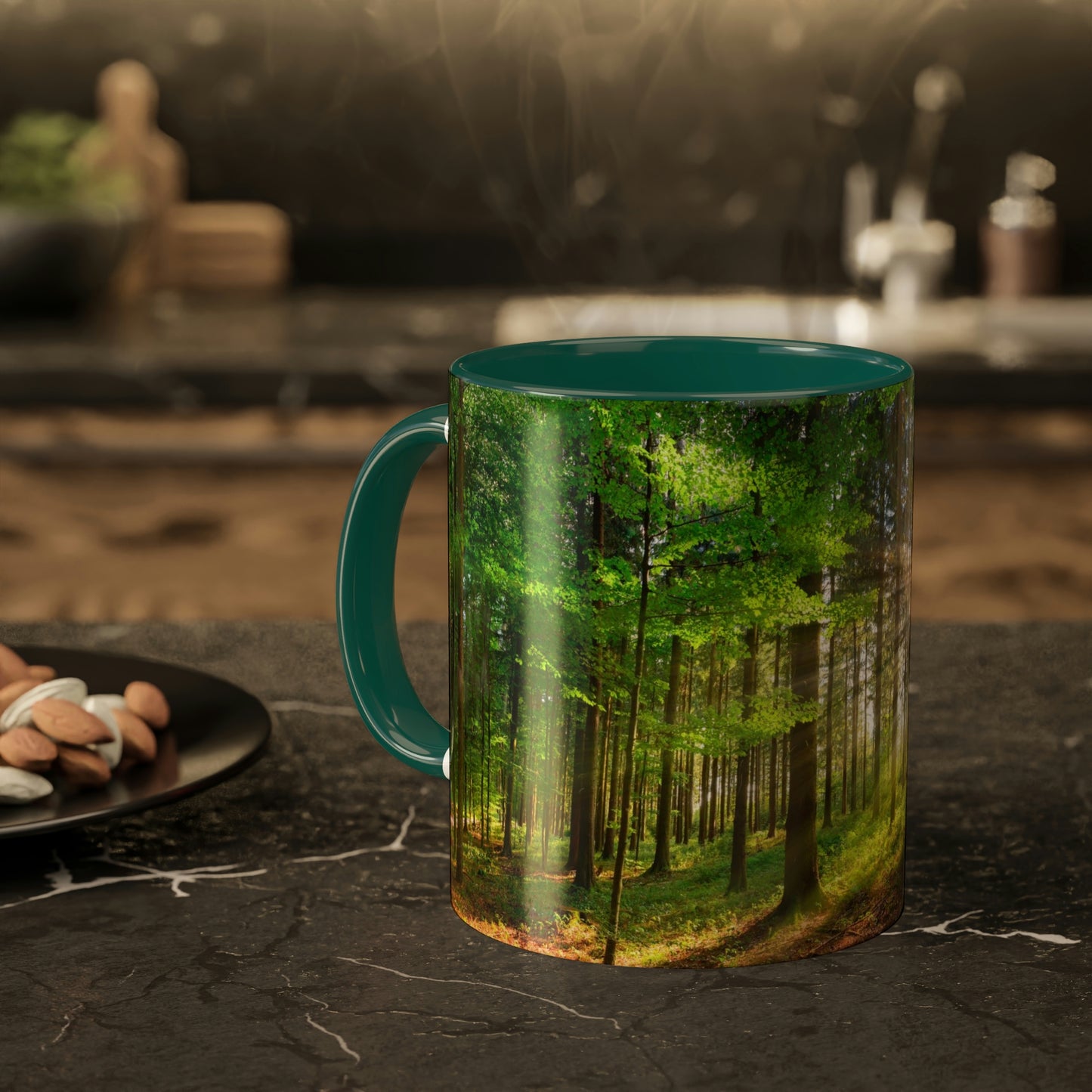 Beautiful Forest Colorful Mug, 11 oz