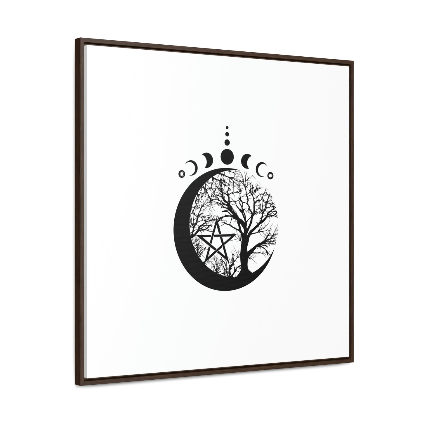 Gallery Canvas Wraps, Square Frame Wicca Design