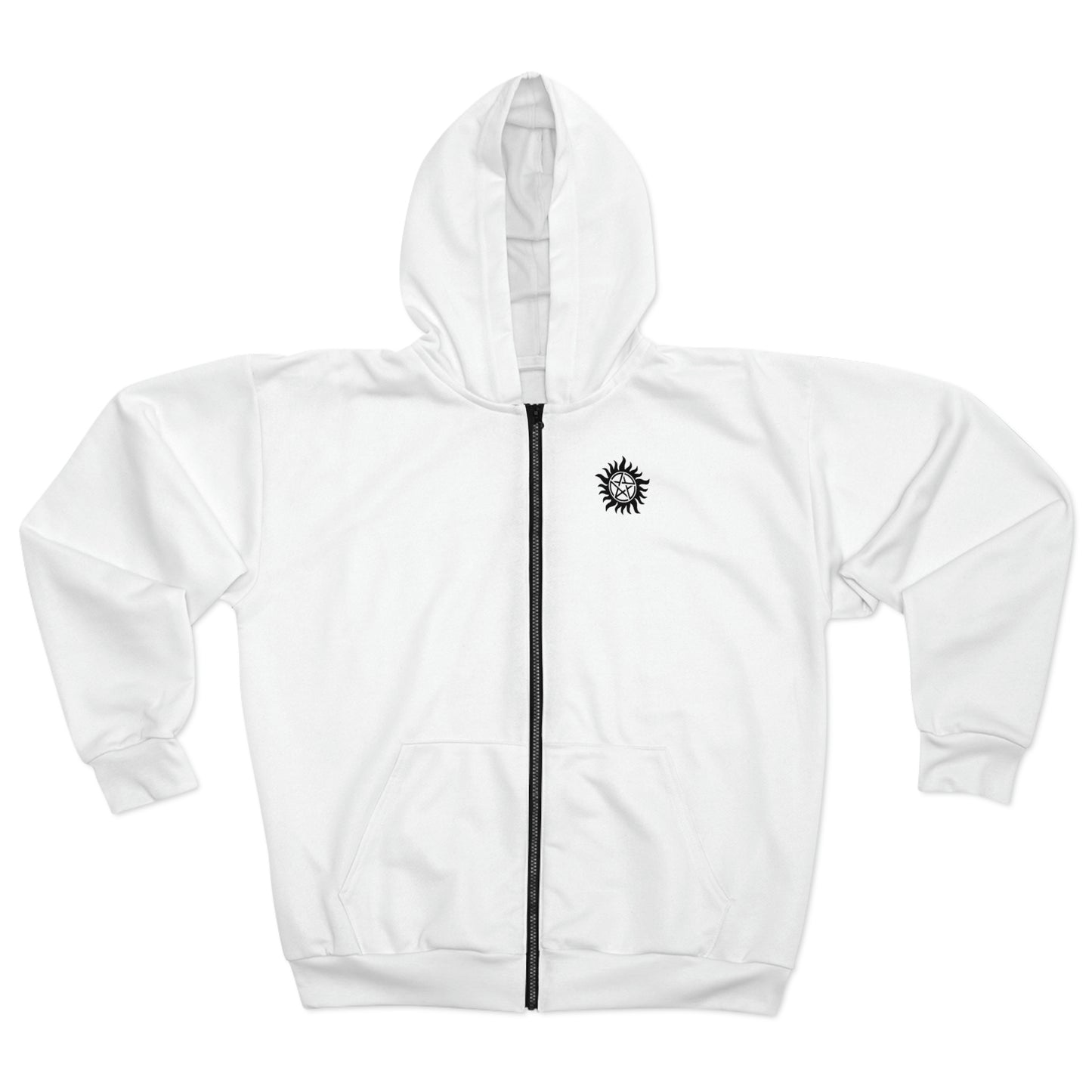 AOP Unisex Zip Hoodie USA Printed