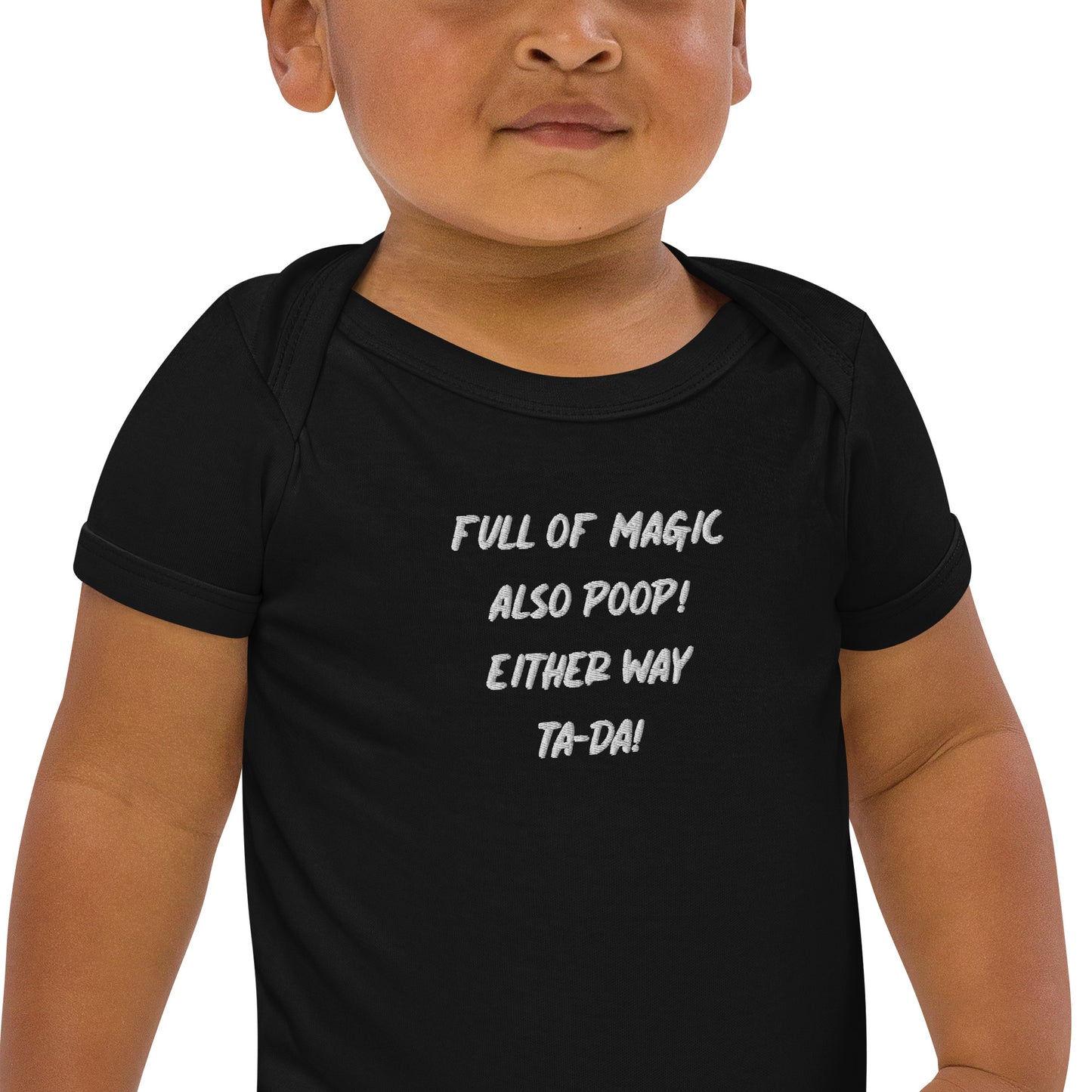 Organic cotton baby bodysuit