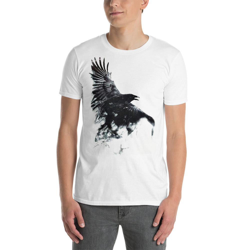 Raven in Flight Short-Sleeve Unisex T-Shirt